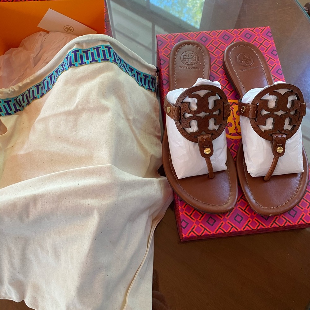 Tori Burch Miller Sandals